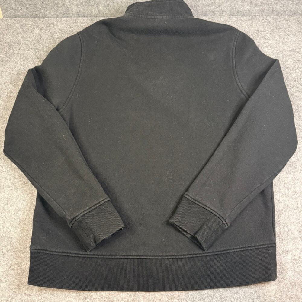 Michael Kors MK Logo 1/4 Zip Pullover Sweatshirt Black Fleece XL Men's - Picture 5 of 7